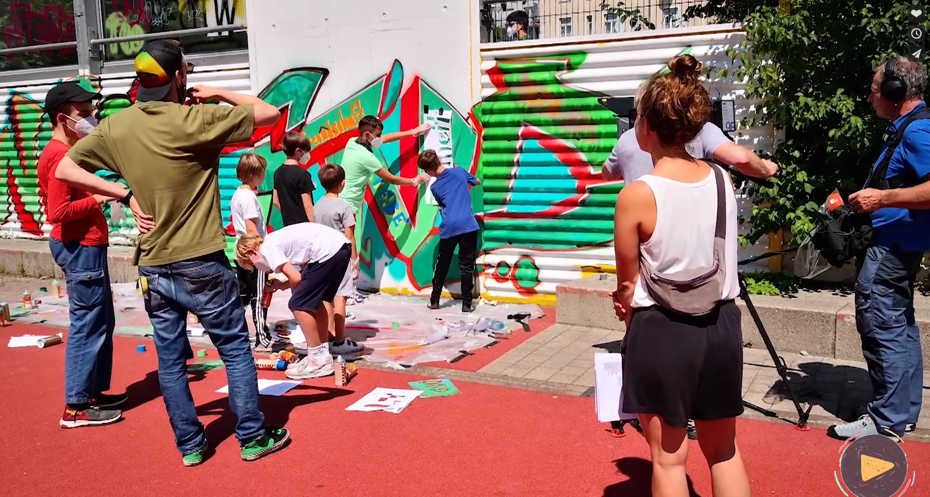 Jugendkultur: Graffiti-Projekt