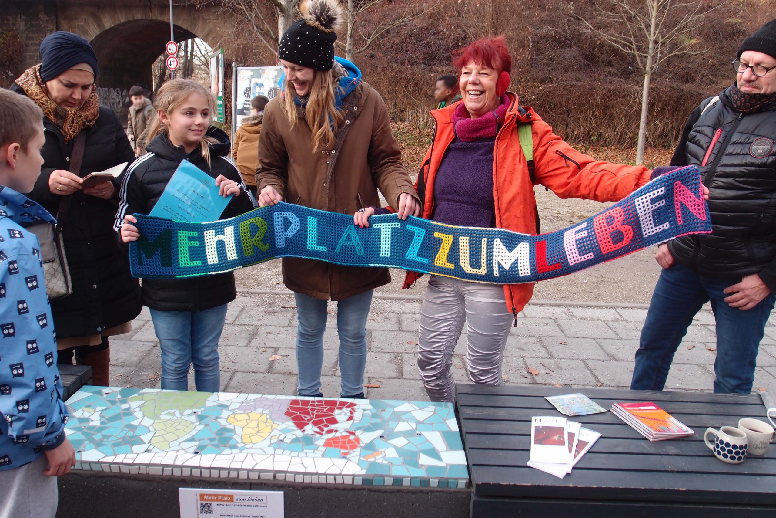 ​Öffentlicher Raum: Mosaikplatten