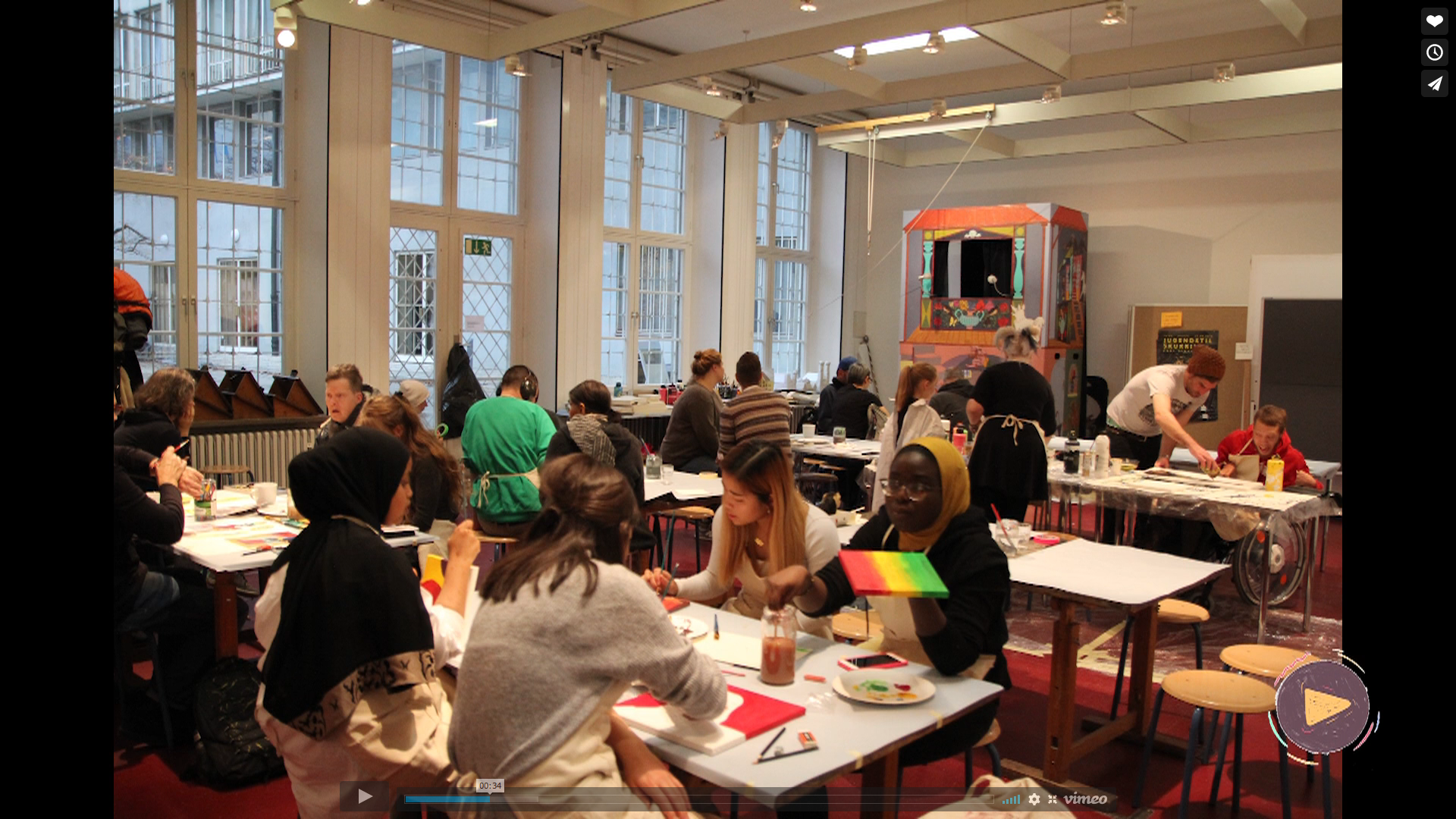 ​Draußen: Atelier Ortswechsel