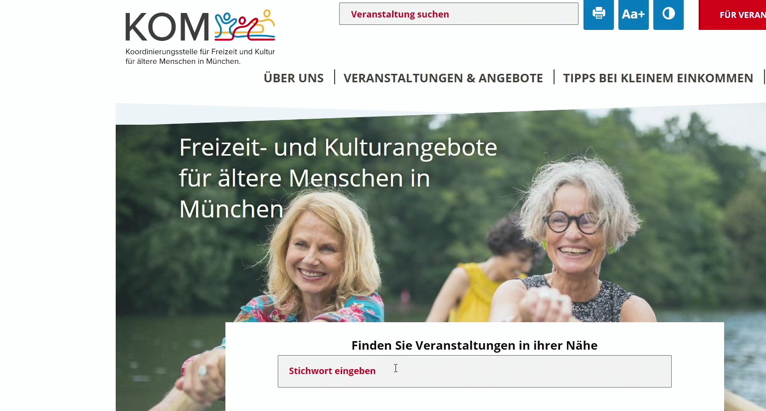 Koordinierungsstelle für Freizeit und Kultur für ältere Menschen in München